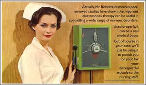 Elastrator Porn Caption - She's going to be applying some science.