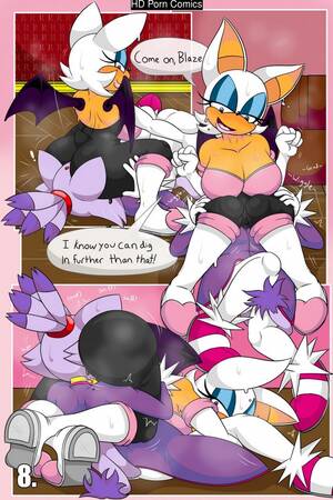 Blaze And Rouge Lesbian Hentai Comic - Rouge And Blaze In House Call comic porn | HD Porn Comics