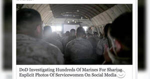 Military Porn Forced Bi - Marines nude photo scandal expands to all branches of military - CBS News