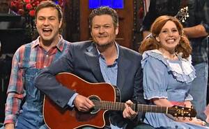 Black Shelton Adam Levine Gay Porn - Saturday Night Live recap: 'Blake Shelton'