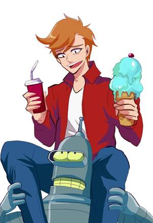 Futurama Gender Swap Porn - fry and bender futurama