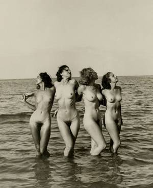 group nude art - vintage nudes, pinups & other beauties