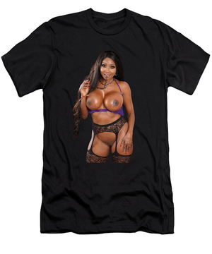 Hot Females With Big Tits - Diamond Jackson Hot Naked Big Boobs Sexy Nude Pawg Booty Milf Big Tits Nude  Erotic T-Shirt by Hello From Aja - Pixels