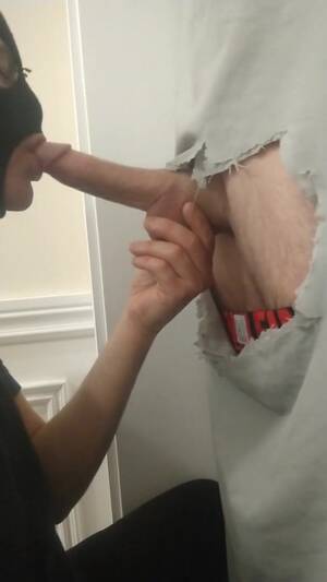 Bareback Twink Gloryhole - Hung Bi Anon Twink at my Gloryhole watch online