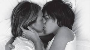 Black Lesbian Models - 'the kiss' 15 years on: meet the models and creators behind the iconic  image - i-D