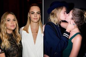 Ashley Benson Getting Fucked - Cara Delevigne marries actress Ashley Benson in â‚¬267 Elvis-themed Las Vegas  chapel | The Irish Sun
