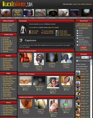 black sex finder - Black Sex Finder Members Area Screen Caps