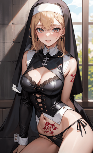 corset girl hentai - Corset Nun free hentai porno, xxx comics, rule34 nude art at HentaiLib.net