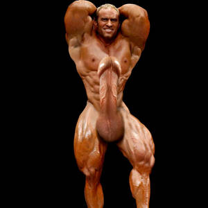 Muscle Head Porn - Monster Mushroom Head Cock on this Massive Muscle Morph Man!
