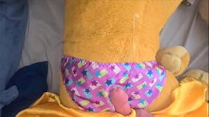 cum covered satin panties - Cum on satin panties Porn Video - Rexxx