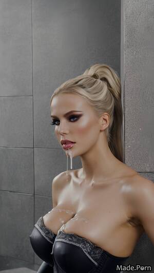 Athletic Blonde Porn Gloves - Porn image of woman gloves blonde cosplay tanned skin cum on tits athlete  created by AI