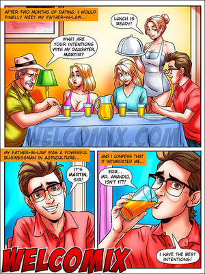 Lunch Cartoon Porn - Nerd Stallion â€“ Lunch in family: I cummed so much, that even my shirt got  dirty