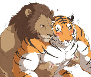 Gay Furry Lion Sex Porn - Rule 34 - anal anal sex blush closed eyes feline furry gay interspecies lion  male no humans penetration sex tiger | 1350066