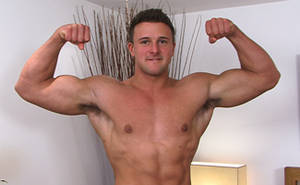 Drew Daniels Porn - Gentle Giant Drew Lies Back & Lets Dan be the 1st Guy to Suck His Massive