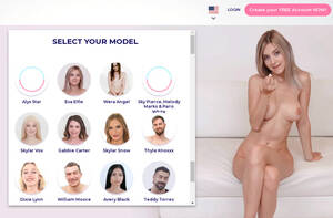 Interactive Porn Models - Sex simulator - Free adult games. Sex play with Play3dsex.com