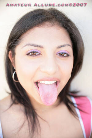 latina amateur allure facial - Latina Sophia Allure Enjoys Cum In Her Mouth After Deepthroating A Cock  From Your Perspective photos (Silvana Ricci) / DefineBabe.com