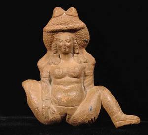 Naked Egyptian Sex Statues - A CHOICE EGYPTIAN EROTIC TERRA COTTA. c. 2nd century AD