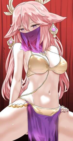 Hentai Belly Dancer Porn - Belly dancer Yae Miko