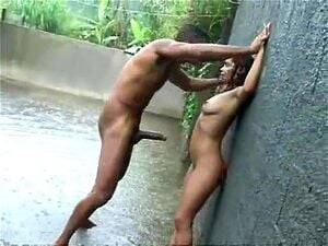 Brazilian Porn Couple - Watch Brazilian Couple in the Rain - Horny, Outdoors Sex, Wet And Messy Porn  - SpankBang