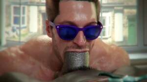 Boy Gay Cartoon Porn Johnny Cage - Johnny Cage gives a blowjob - ThisVid.com
