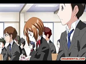 Anime First Time Porn - Busty anime coed first time kissing and sex - Pornjam.com