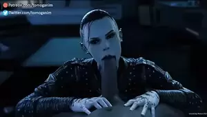 Mass Effect Blowjob Porn - Jack from Mass Effect â€“ Blowjob | xHamster