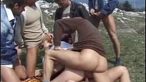 hard fuck gangbang outside - outdoor gangbang' Search - XNXX.COM