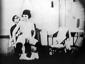 1920s Couples Porn - 1920s Voyeuristic Janitor Spies on Masturbating Woman & Fucking Couple