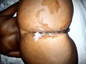 black ebony cum on ass - Free Ebony Cum On Ass Porn | PornKai.com