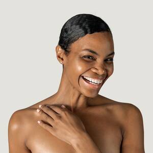 naked black people portraiture - Nude African American woman smiling studio portrait | premium image by  rawpixel.com / Jira | Women skin, African american, Black beauty women