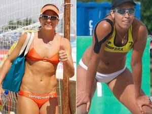 lesbian nude beach girls - Gender Mix-Up: NBC Sportscaster Calls Lesbian Olympian's Wife Her 'Husband'