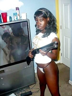 naked chicks with guns - Ebony Guns Porn Pics and Naked Black Girls