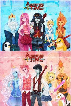 Ice Queen Adventure Time Marceline Sexy Porn - Adventure Time Gender Bend. Princess AdventureIce ...