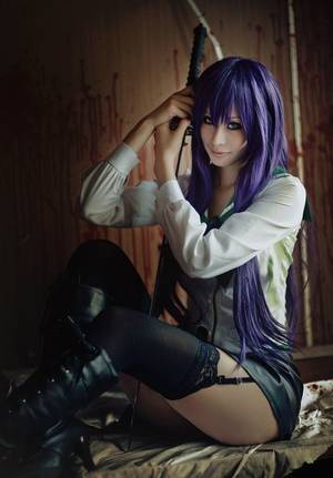 Highschool Of The Dead Cosplay Porn - High School Of The Dead Saeko Busujima cosplay Akatsuki Tsukasa as Saeko  Busujima æ¯’å³¶å†´å­ model source: | High School of the Dead | Pinterest | Cosplay,  ...