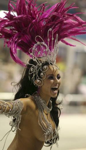 Brazilian Carnival Tits - Rio Carnival, Brazil