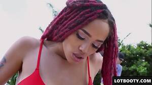 ebony busty ass fucked - Busty ebony babe with juicy booty gets interracial fucked - XVIDEOS.COM