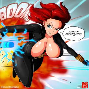 Fossil Fighters Hentai Porn - ... Black Widow- (Avengers) Witchking00 ...
