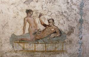 Early Roman Porn - Pornographic Pompeii wall paintings reveal the raunchy services offered in  ancient Roman brothels 2,000 years ago | The Sun