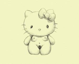 hello kitty sexy naked cartoon - Hello Kitty Nude Drawing (NSFW â€” or your sanity) â€“ Hello Kitty Hell