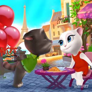 My Talking Angela Porn - happy valentine's day, my â€ªâ€¬