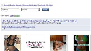 Backpage Sex Ads - Sex trafficking: migration to Internet brings new victims, customers | MPR  News
