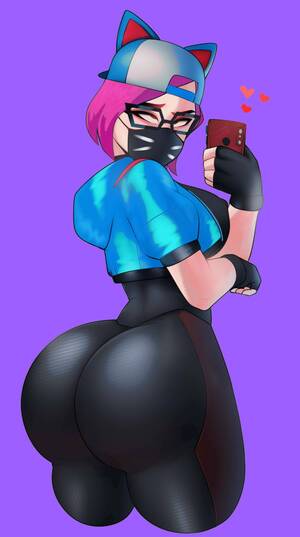 hentai butt gallery - Lynx Hentai Art - Postblueexy Pose, Seductive Smile, Big Butt, Big Ass -  Valorant Porn Gallery