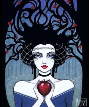 adorable snow white - Snow White 11x14 Fine Art Print by Leilani Joy