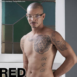 Naked Gay Black Porn Stars - Red | Hung Black American Gay Porn Star | smutjunkies Gay Porn Star Male  Model Directory