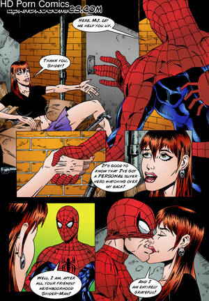Mary Jane And Spider Man Porn Comics - Spider-Man Saves Mary Jane comic porn | HD Porn Comics