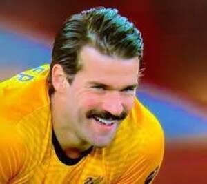 Alisson Porn - Moustache Alisson is back ðŸ‘¨ðŸ» : r/LiverpoolFC