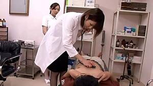 horny doctor japan - Crazy action with the horny doctor for a busty Japanese wife - Hell Porno
