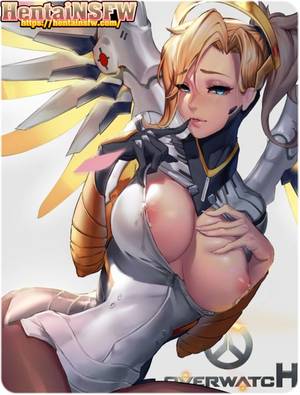 ecchi breasts - oppai hentai gaming porn overwatch