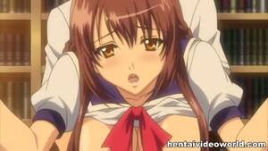 anime boobs clips - Free Mobile Porn Videos - Anime Big Boobs School Girl Fucked In Library -  183198 - VipTube.com