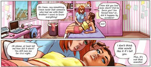 Accident Cartoon Funny Porn Comics - Sister catches Brother (Comics) (Rewrite)